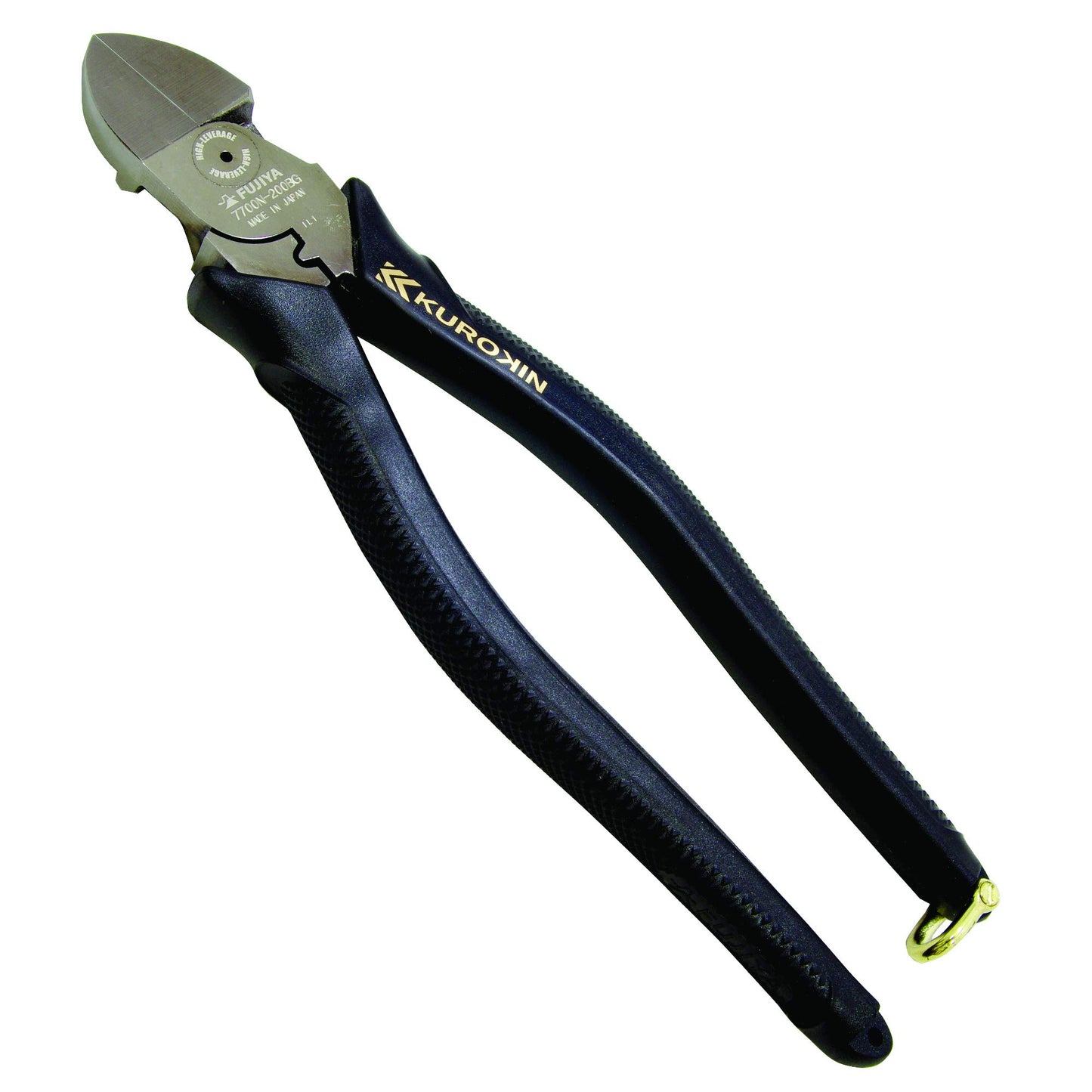Fujiya 7700N-200BG high-leverage cutters – angled product shot