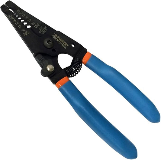 Full view of Fujiya PP323A-165 professional wire stripper – ergonomic and durable