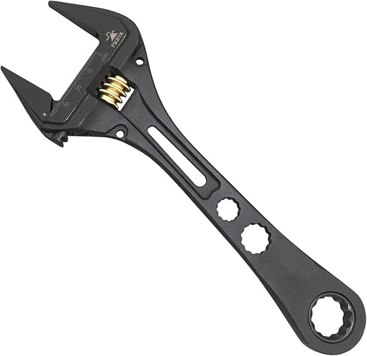 Fujiya FGL-38BG adjustable wrench – 9-inch, made in Japan, pro-grade build