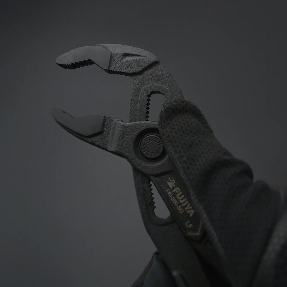 KUROKIN Quick-Adjust Water Pump Pliers (7", 140-185-BG, KUROKIN)