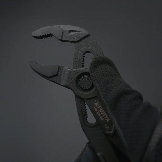KUROKIN Quick-Adjust Water Pump Pliers (7", 140-185-BG, KUROKIN)