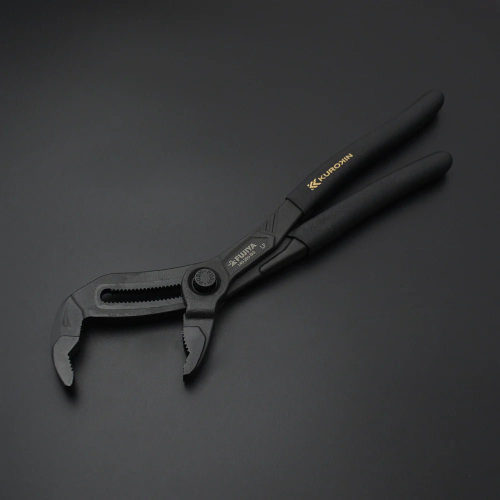 KUROKIN Quick-Adjust Water Pump Pliers (7", 140-185-BG, KUROKIN)