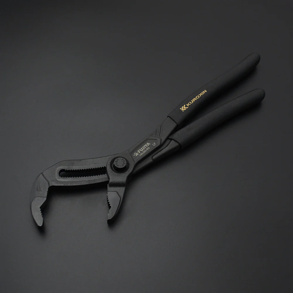 KUROKIN Quick-Adjust Water Pump Pliers (10", 140-250-BG, KUROKIN)