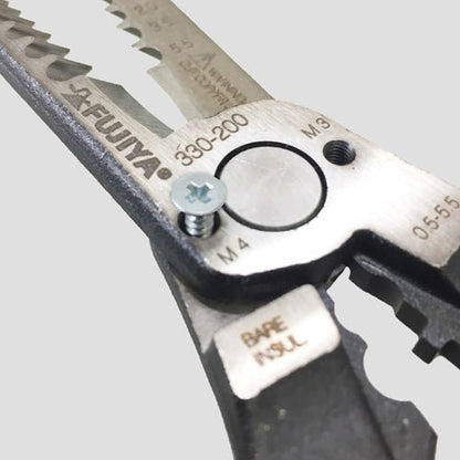 Fujiya Long Nose Multi-Function Pliers (8.5", 330-200)