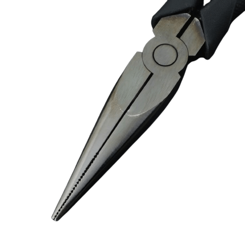 Fujiya Mechanics’ Long Nose Pliers (8", 353R-200BG, KUROKIN, Made in Japan)