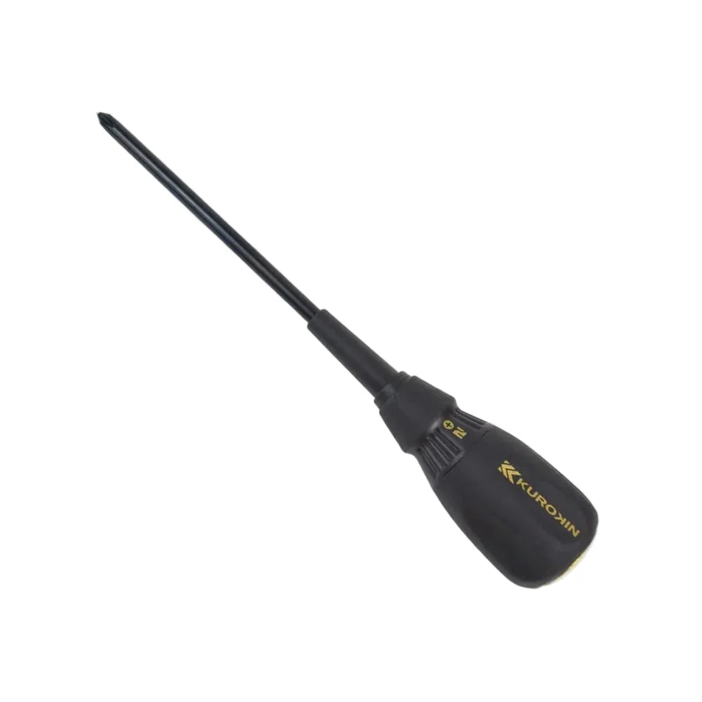 Fujiya Through-Tang Strike Cap Screwdriver (9.3", 526K-BG/566K-BG, KUROKIN, Made in Japan)