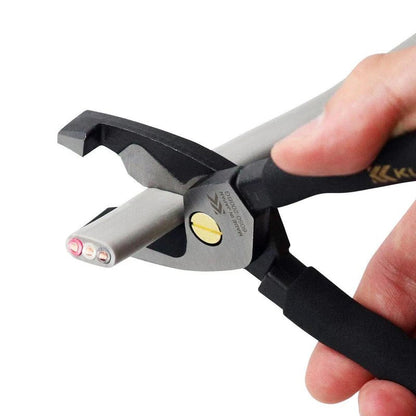 Fujiya Cable Cutting Pliers (8", 6050-200BG, KUROKIN, Made in Japan)