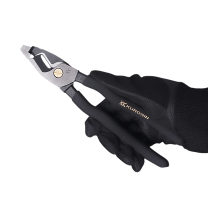 Fujiya Cable Cutting Pliers (8", 6050-200BG, KUROKIN, Made in Japan)