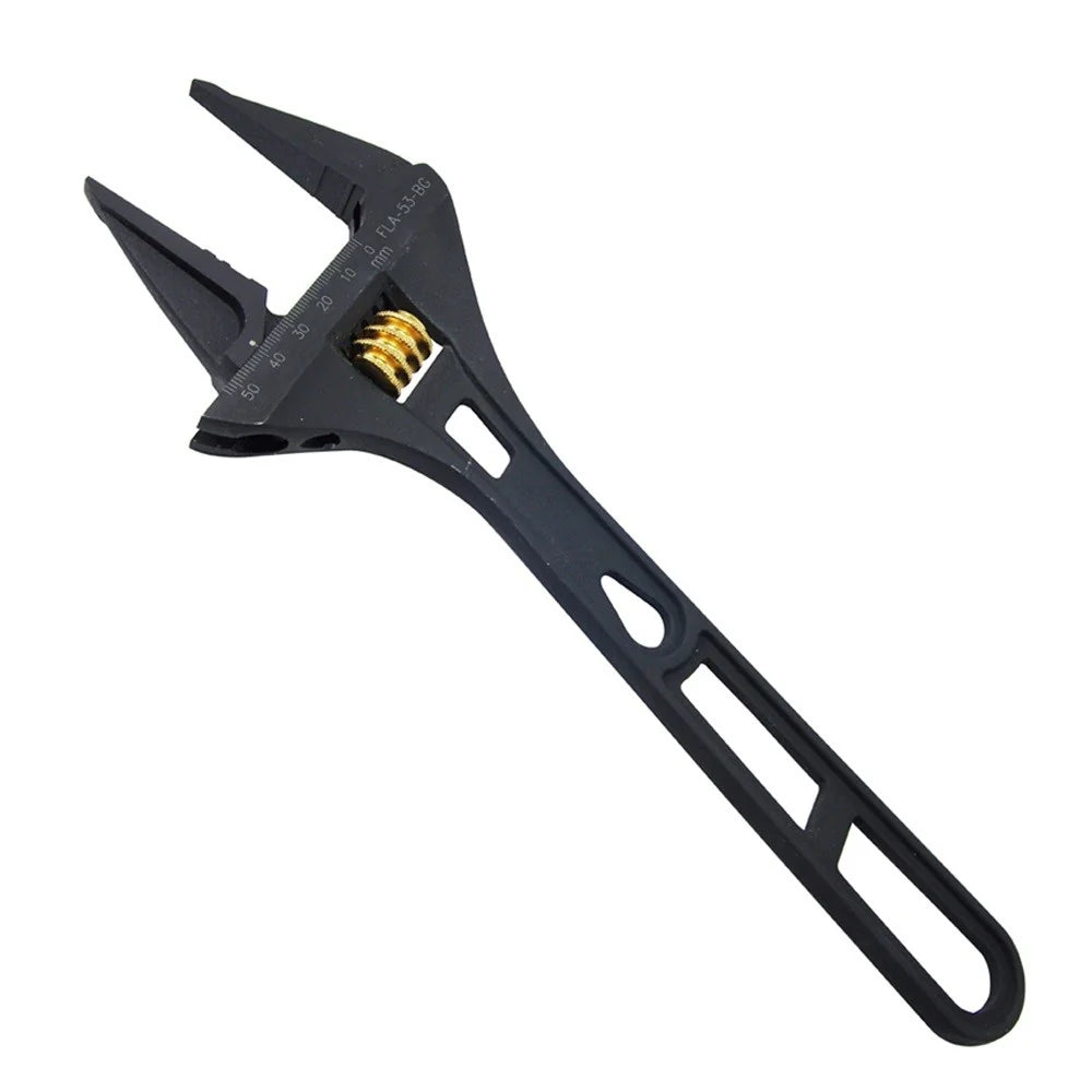 Fujiya Long Adjustable Wrench (12", FLA-53-BG, KUROKIN)