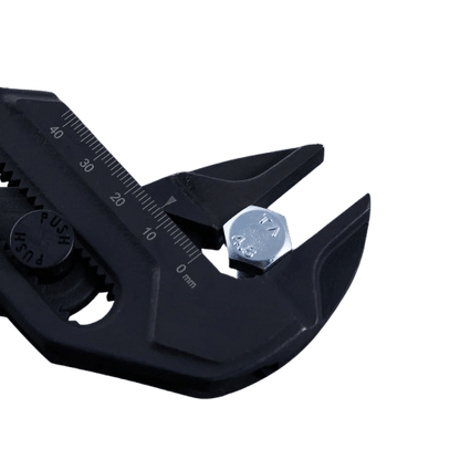 Fujiya Adjustable Pliers Wrench (10.3", FLM-45-BG, KUROKIN)