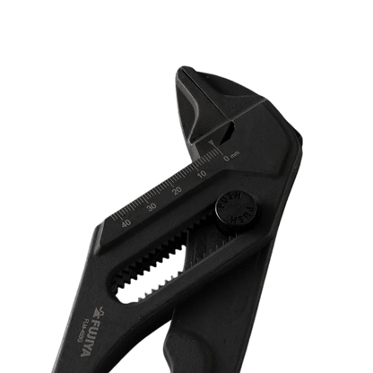 Fujiya Adjustable Pliers Wrench (10.3", FLM-45-BG, KUROKIN)