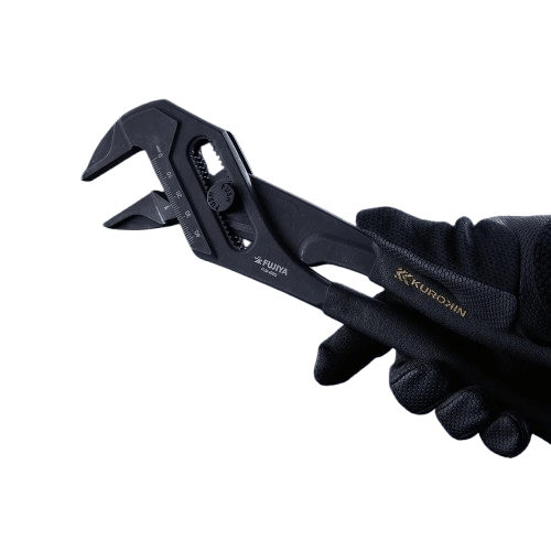 Fujiya Adjustable Pliers Wrench (10.3", FLM-45-BG, KUROKIN)