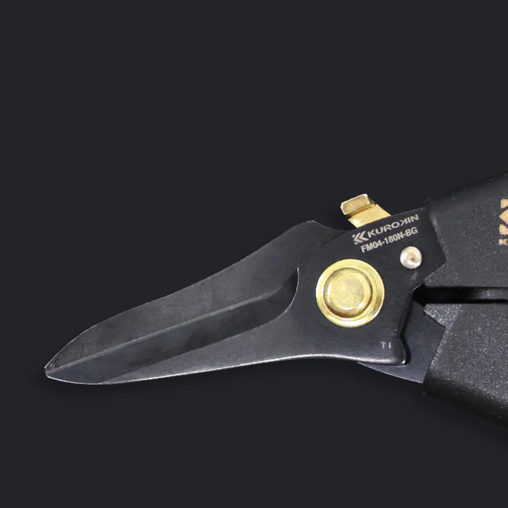 KUROKIN Electrician Scissors with Lock (7", FM04-180NL-BG, KUROKIN)