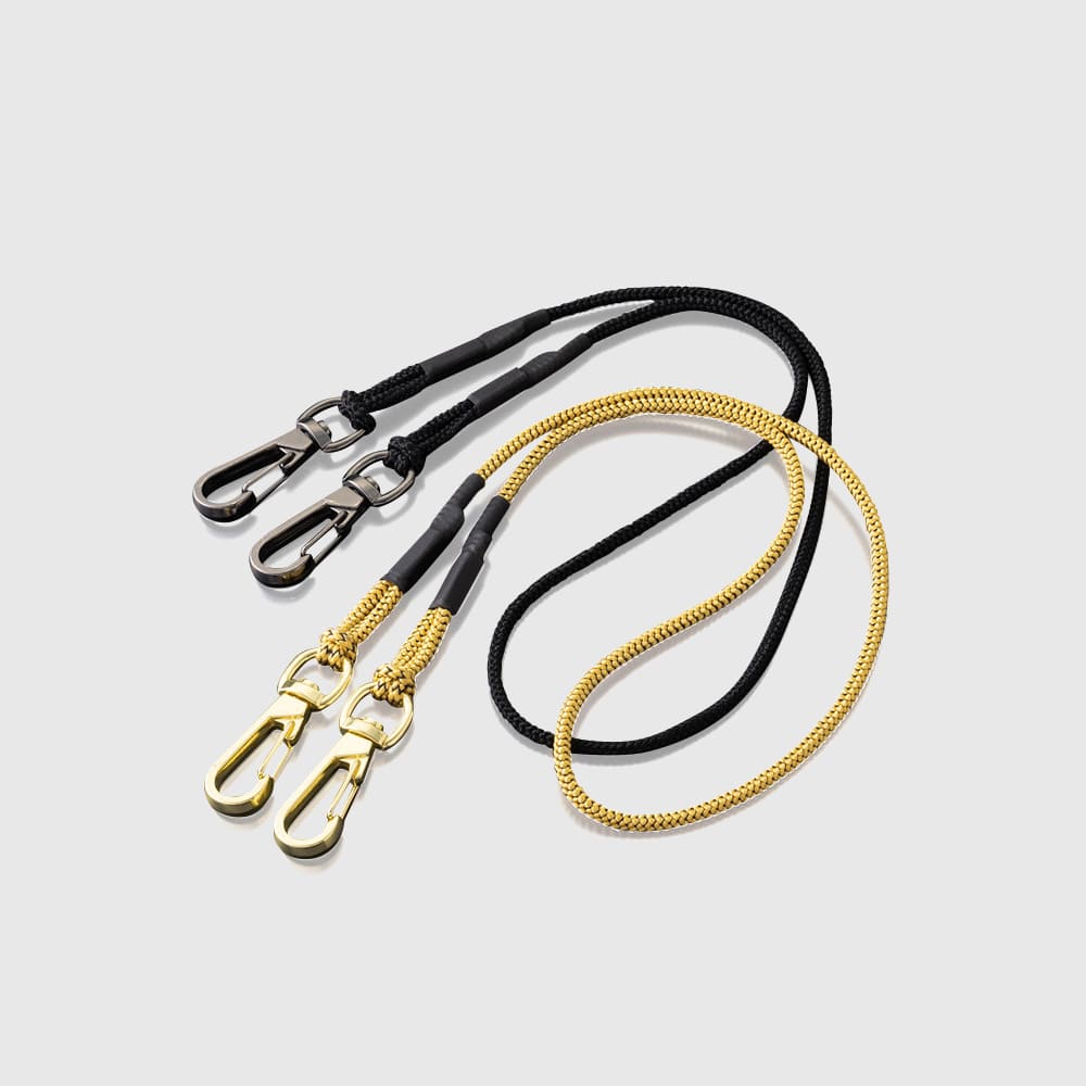 Cordon porte-outils de sécurité Fujiya Slim (3kg/6.6lb, FSC-3S-GD, KUROKIN Or)