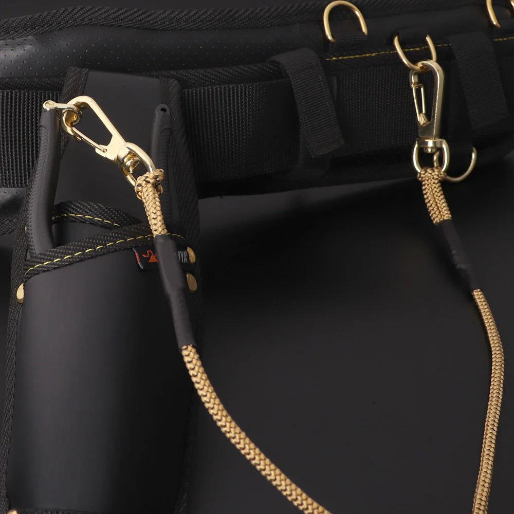 Fujiya Slim Safety Tool Lanyard (3kg/6.6lb, FSC-3S-GD, KUROKIN Gold)