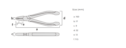 Fujiya Screw Removal Pliers (6.3", NSP01-150BG, KUROKIN)