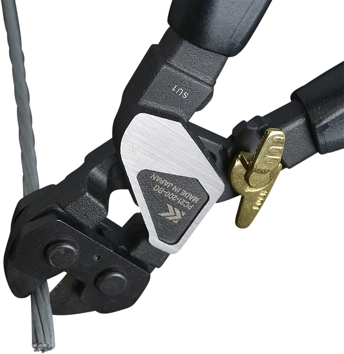 KUROKIN Forged Wire Cutter (8", PC21-200-BG, KUROKIN, Made in Japan)