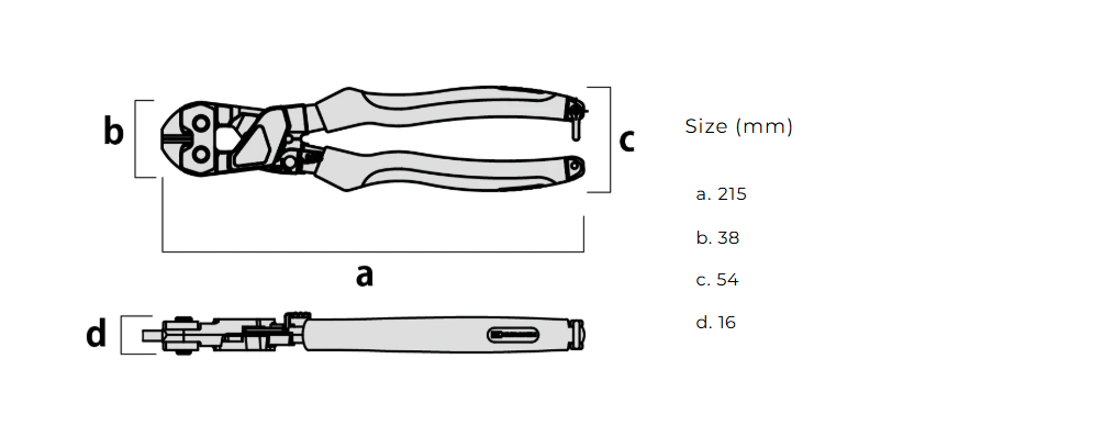 KUROKIN Forged Wire Cutter (8", PC21-200-BG, KUROKIN, Made in Japan)