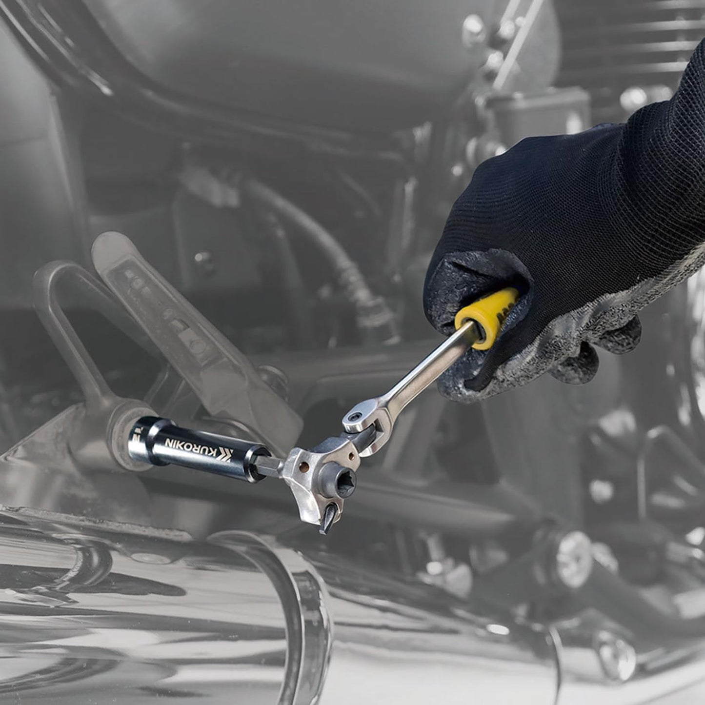 WISE Palm Ratchet w/ Driver & Handle (WM-541)