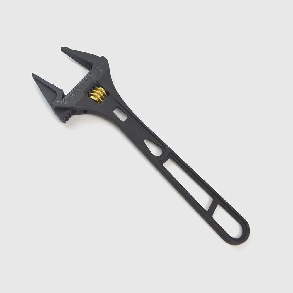 Fujiya Long Adjustable Wrench (10.1", FLA-43-BG, KUROKIN)