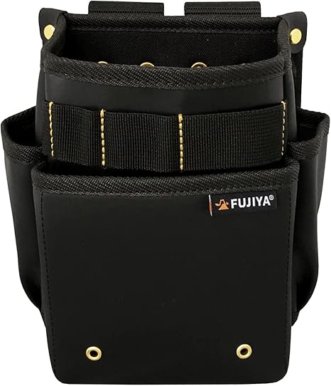 Fujiya Tool Bag – Professional PVC Storage Pouch (KUROKIN Black Gold, Made by Fujiya Japan)